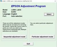 نرم افزار ریست EPSON L3050/L3070