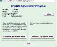 نرم افزار ریست   L3160 تا EPSON L3169