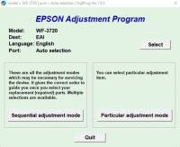 نرم افزار ریست EPSON WF 3720